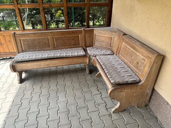 Zahradní drevena lavice s uloznym prostorem - 7