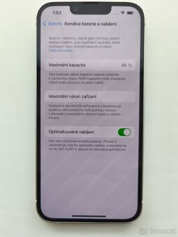 iPhone 14 / 128 GB / bílá / baterie 98% - 7