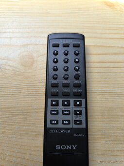 Pěkný Dálkový ovladač SONY RM-DC41 + Nové Baterie Philips. - 7