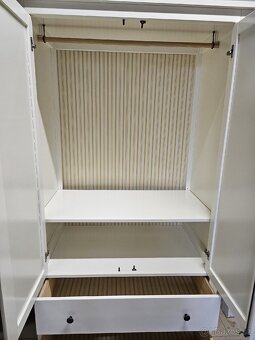 Šatní skříň Ikea Hemnes-jako nová - 7
