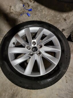 Alu kola Škoda,Stratos 215/55 R17 - 7