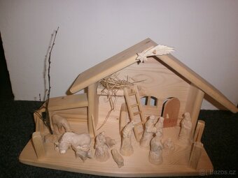 Český dřevěný betlém 14B2 - 7