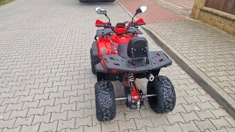 Dětská čtyřtaktní čtyřkolka RockRider 125ccm cervena - 7