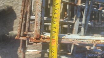 Stará železná okna, 50 ks-100x170cm, fabrické okno - 7