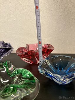 Hutní sklo - popelníky - 7