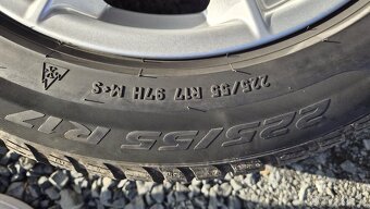 Alu kola 225/55 R17 vcetne zimnich pneu - 7