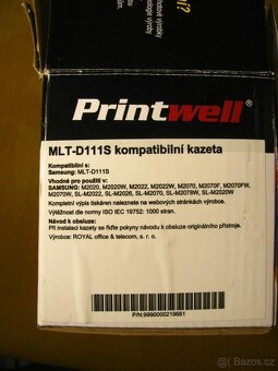 TONER HP LJ 5L/6L naplň prášek do toneru + SAMSUNG MLT-D111s - 7
