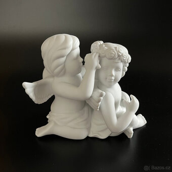 Rosenthal Soška, dekorace Dva andělé 12.5 cm - 7