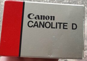 Canon Canonet 28 + blesk - 7