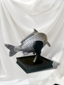Stříbrná dekorativní soška Kapra - 7
