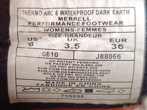 Zimní boty Merrell 36/23,5cm - 7