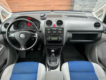 VW CADDY MAXI 1.9TDi 4x4, 2Majitel,ČR,Serviska,7míst,tažné - 7