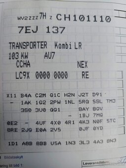 VW Transporter Kombi 2,0 Tdi 103kw - DSG - LONG - 5 míst - 7