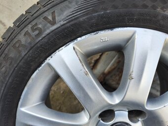 15"alu sada 5x100 origo Škoda Fabia 2 Roomster Ibiza Polo - 7