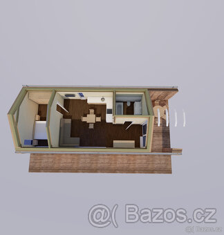 Modulovy dum Barnhaus 78 m2 na klič pasivni 2+KK - 7