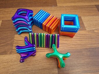 Magnetická stavebnice Powerclix 50 ks - 7