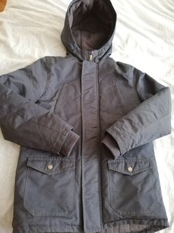 zimní chlapecká tm. modrá bunda 12/13 let - 7