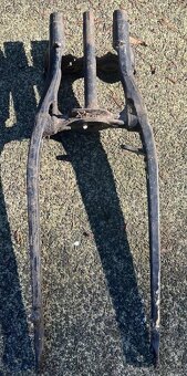 Harley Davidson R 1936 rám, motor, vidlici - 7