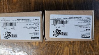 VFD, jistice, stykace Siemens - 7