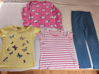 Sada dívčího oblečení vel.122/128 - 7