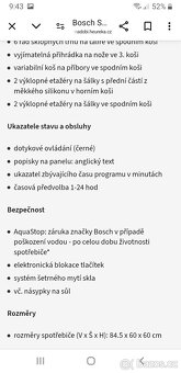 Myčka BOSCH - SMS6ZDW48E - se zárukou do 11.8.2030 - 7