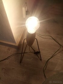Retro lampička kyvadlo ze dřeva - 7