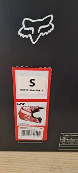 Motokrosová přilba FOX V1 Sayak + brýle - 7
