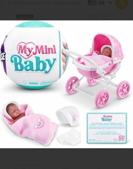 ZURU My Mini Baby - panenka miminko s překvapením - 7