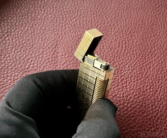 🔥 Dunhill Rollagas Zapalovač 80' léta, vzor Royal Sq. 🇨🇭 - 7