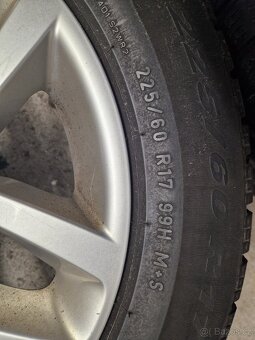 Sada alu BMW X3 225/60 R17 - 7