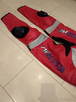 Mv Agusta CRC Edition-Pánská kožená moto kombinéza dvoudílná - 7