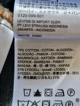 Pánská džíska Levi's velikost M (48) pružné 1098 - 7