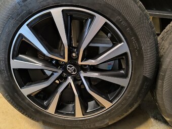 ALU kola Toyota Highlander 5x114,3 R18, Originál,zimpne+TPMS - 7