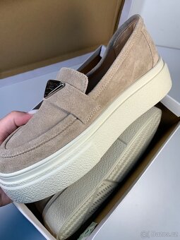 Dámské Loafers/ Mokasíny Kůže Nove - 7