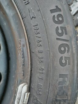 195/65/15 zimni pneu CONTINENTAL a DUNLOP 195/65 R15 LOP - 7