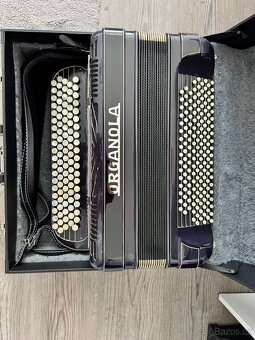 Akordeon Harmonika Organola 4 hlas,178 basu, B-griff - 7