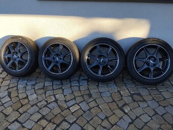 ALU Dezent 4x100 r16x6,5j ET 40, 195/55/16 Polaris 5 4x7mm - 7