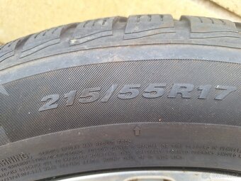 Originální sada alu disků včetně zimních pneu Octávie II - 7