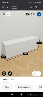 TV stěna / komoda IKEA BESTA - 7
