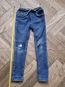 Džíny rifle kalhoty dámské dívčí - 7