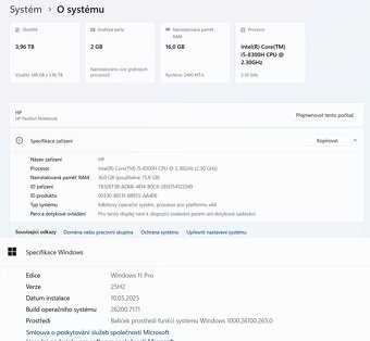 HP Pavilion Power 15 – Herní výkon s 4TB úložištěm (Windows - 7