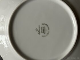 porcelan , brousene sklo, misa - 7