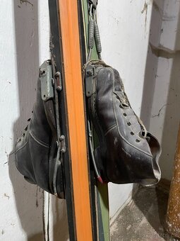 Prodám troje historické lyže - 7