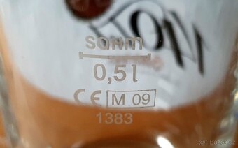 140 let Gambrinus skleněný pulitr (0,5L) - 7