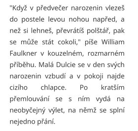 STROM PŘÁNÍ William Faulkner - 7