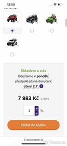 Jeep elektrické autíčko - 7