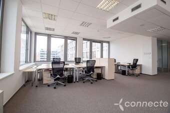 Pronájem kancelářských prostor 145 m2, openspace, Praha 8 - - 7