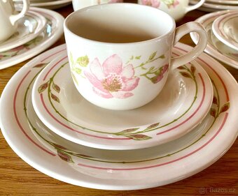 Starý krásný anglický snídaňový porcelán - 7