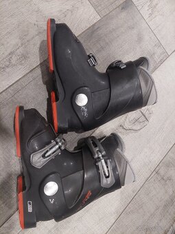 Dětské lyže 80cm,  boty 17,5cm - 7