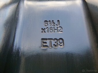 Zimní sada disky originál Opel GM 5x110 6,5Jx16 ET39 - 7